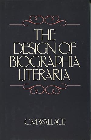 Imagen del vendedor de The Design of Biographia Literaria a la venta por Kenneth A. Himber