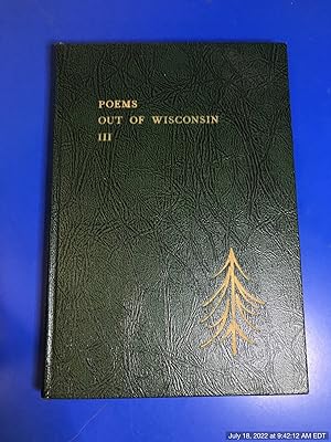 Seller image for Poems Out Of Wisconsin III for sale by Redux Books