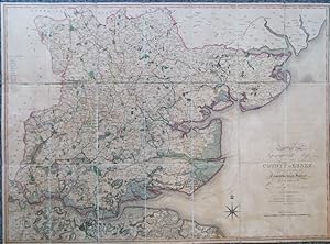 Bild des Verkufers fr A Topographical Map of the County of Essex. Constructed from the Trigonometrical Survey Made by Order of the Board of Ordnance zum Verkauf von Bow Windows Bookshop (ABA, ILAB)