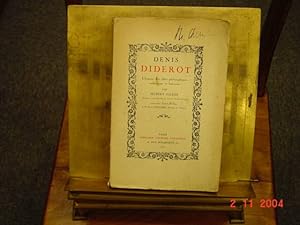 Imagen del vendedor de Denis Diderot, l'homme, ses ides philosophique, esthtiques et littraires. a la venta por Librairie FAUGUET