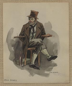 Immagine del venditore per 11 drawings of characters created by Charles Dickens venduto da James Cummins Bookseller, ABAA