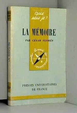 Seller image for La Mmoire (Que sais-je) for sale by JLG_livres anciens et modernes