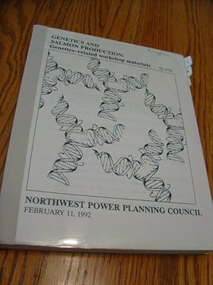 Image du vendeur pour Genetics and Sustainability of Anadromous Salmon and Trout in the Columbia River Basin (Genetics and Salmon Production: Genetics related Workshop Materials 92-07B) mis en vente par Eastburn Books
