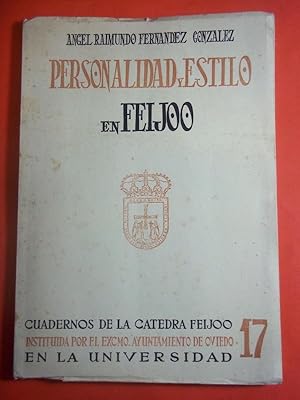 Imagen del vendedor de PERSONALIDAD Y ESTILO EN FEIJO. a la venta por Carmichael Alonso Libros