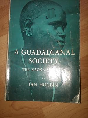 Seller image for A Guadalcanal Society - The Kaoka Speakers for sale by H&G Antiquarian Books