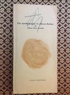 Autobiography of a Brown Buffalo (Uncorrected Proof Copy)