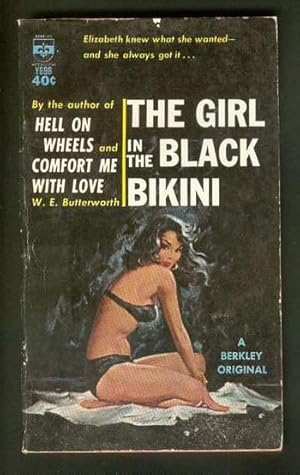 Image du vendeur pour The GIRL in the BLACK BIKINI. (Berkley Book # Y698); mis en vente par Comic World