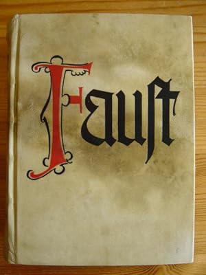 Faust Einleitung "Faust und die Kunst" von Max von Boehn Pergament