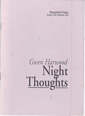 Seller image for NIGHT THOUGHTS.; Pamphlet Poets Series Two Number One for sale by A&F.McIlreavy.Buderim Rare Books