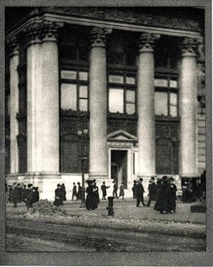 The Knickerbocker Trust Company: Photogravure from Alvin Langdon Coburn's New York