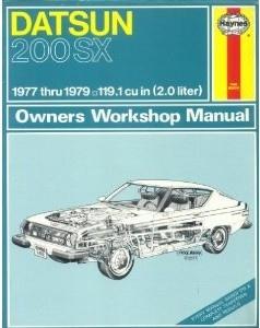 Imagen del vendedor de Datsun 200Sx Owners Workshop Manual, 1977-1979 a la venta por North American Rarities