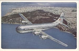 PanAm Boeing 377 Stratocruiser (Postcard)