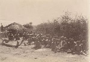 Photograph of Matabeles natives in Bulawayo, Zimbabwe