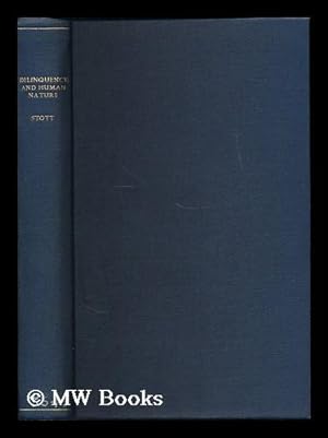 Seller image for Delinquency and human nature / by D. H. Stott for sale by MW Books