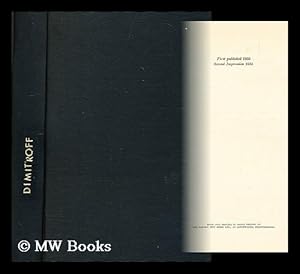 Imagen del vendedor de Dimitroff's letters from prison a la venta por MW Books