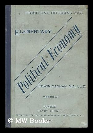 Seller image for Elementary political economy for sale by MW Books