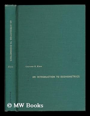 Bild des Verkufers fr An introduction to econometrics zum Verkauf von MW Books