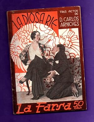 Seller image for LA DIOSA RIE: tragedia grotesca en tres actos. for sale by Librera DANTE