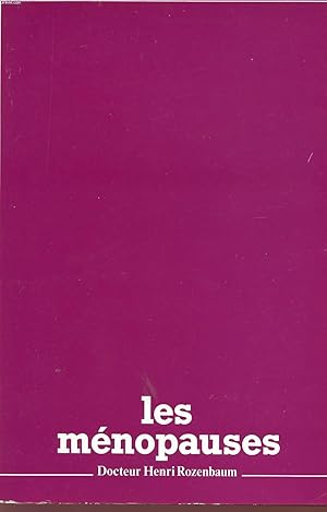 Seller image for LES MENOPAUSES. for sale by Le-Livre