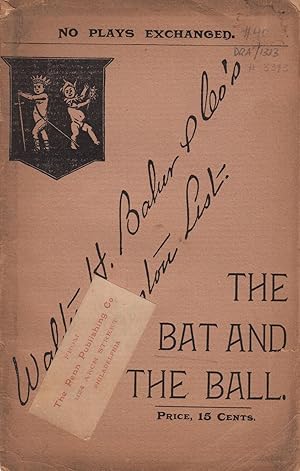 The Bat and The Ball or Negative Evidence. A Farce in One Act