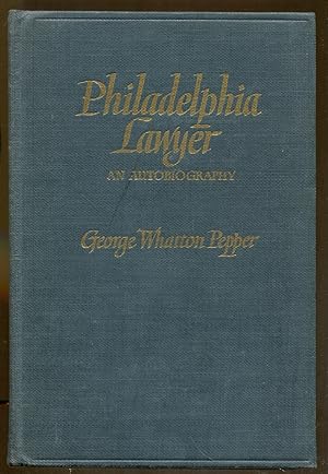 Image du vendeur pour Philadelphia Lawyer: An Autobiography mis en vente par Dearly Departed Books