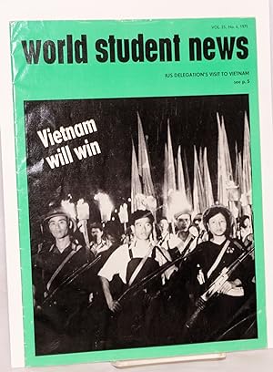 World student news: magazine of the International Union of Students, vol. 25, no. 4, 1971