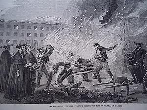 Seller image for The Illustrated London News (Single Complete Issue: Vol. XX No. 546, February 21, 1852) With Lead Article "The Militia, and The National Defences" for sale by Bloomsbury Books