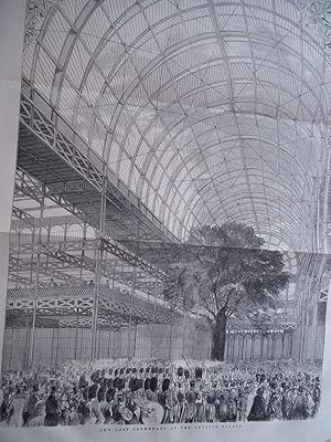 Image du vendeur pour The Illustrated London News (Two Numbers Complete Issues: Vol. XX Nos. 556 & 557, May 1, 1852) With Lead Article "The Excise Duty on Paper, and The Taxes on Knowledge" With Crystal Palace Fold-Out Engraving mis en vente par Bloomsbury Books