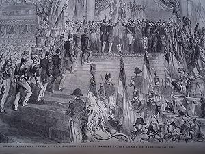Seller image for The Illustrated London News (Single Complete Issue: Vol. XX No. 559, May 15, 1852) With Lead Article "The French Military Festival" for sale by Bloomsbury Books