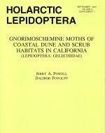 Gnorimoschemine Moths of Coastal Dune and Scrub Habitats in California (Lepidoptera: Gelechiidae)