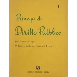 Seller image for Principi di diritto pubblico for sale by Libreria Antiquaria Giulio Cesare di Daniele Corradi