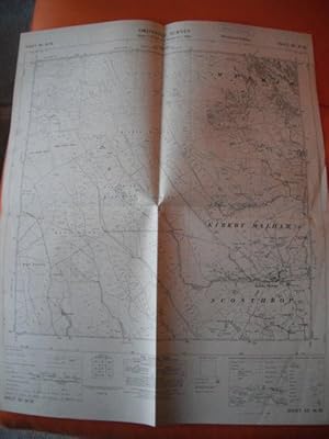 Map of Yorkshire: Sheet SD 86 SE