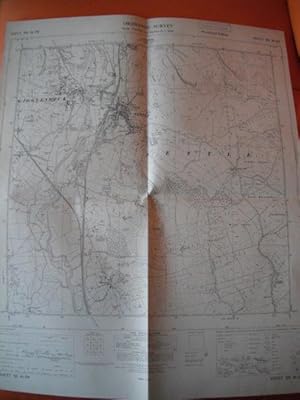 Map of Yorkshire: Sheet SD 86 SW