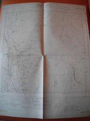 Map of Yorkshire: Sheet SD 87 SW