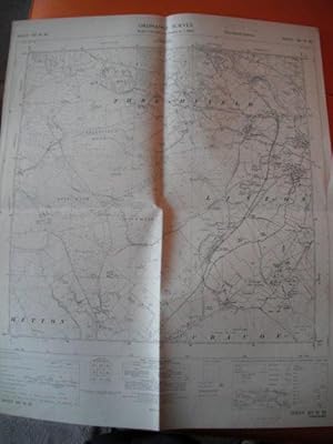 Map of Yorkshire: Sheet SD 96 SE