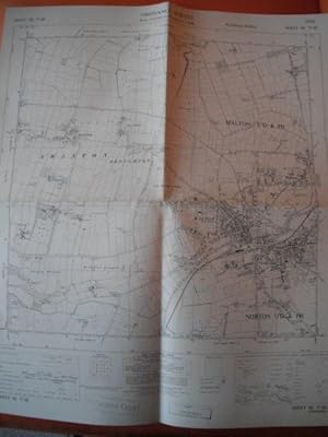 Map of Yorkshire: Sheet SE 77 SE