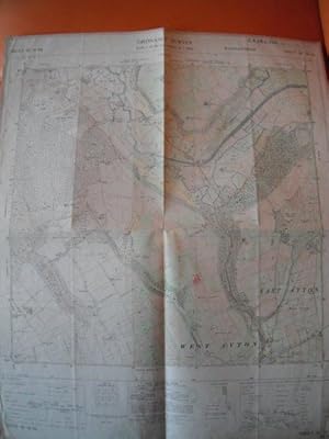Map of Yorkshire: Sheet SE 98 NE