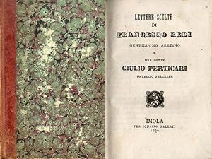Lettere scelte di Francesco Redi, gentiluomo aretino, e del conte Giulio Perticari, patrizio pesa...