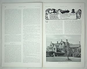 Original Issue of Country Life Magazine Dated March 9th 1907, with a Main Feature on Sandford Orc...