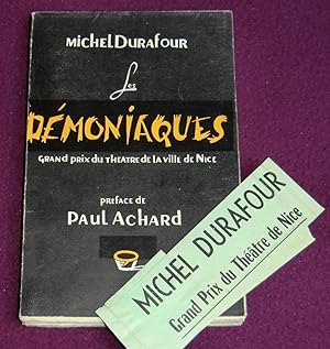 Seller image for LES DEMONIAQUES - Pice en deux actes - Grand Prix Thtral de la Ville de Nice for sale by LE BOUQUINISTE