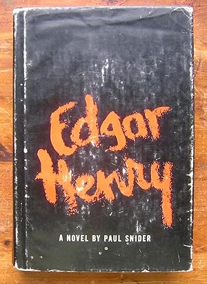 Seller image for Edgar Henry. [novel] for sale by Monkey House Books