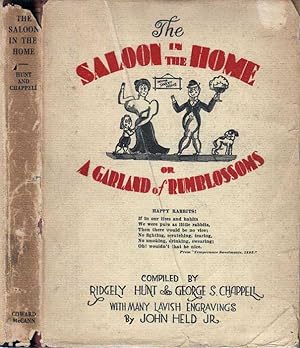 Seller image for The Saloon in the Home or A Garland of Rumblossoms (COCKTAIL BOOK) for sale by Babylon Revisited Rare Books