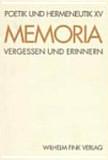 Seller image for Memoria. Vergessen und erinnern for sale by primatexxt Buchversand