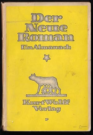 Seller image for der Neue Roman - Ein Almanach - Erstes bis dreizistes Tausend for sale by ART...on paper - 20th Century Art Books