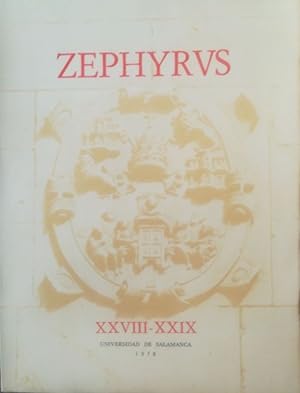 Zephyrus. Cronica del seminario de prehistoria y arqueologia.Vol. XXVIII-XXIX.