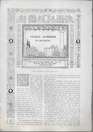 Seller image for Venice Gardens for sale by Legacy Books II