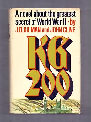 Imagen del vendedor de K G 2OO, A NOVEL ABOUT THE GREATEST SECRET OG WORLD MAR II a la venta por Libreria 7 Soles