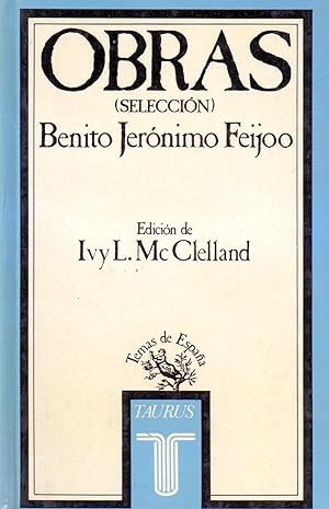 Imagen del vendedor de OBRAS (SELECCION) DE BENITO JERONIMO FEIJOO a la venta por Libreria 7 Soles
