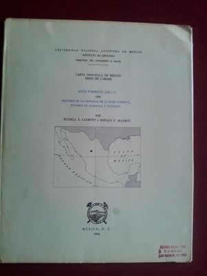 Hoja Torreon 13R-1(1) con Resumen de la geologia de la Hoja Torreon, Estados de Coahuila y Durang...