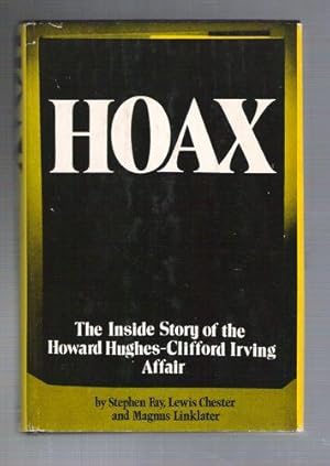 Imagen del vendedor de Hoax/The Inside Story of the Howard Hughes-Clifford Irving Affair a la venta por Gyre & Gimble